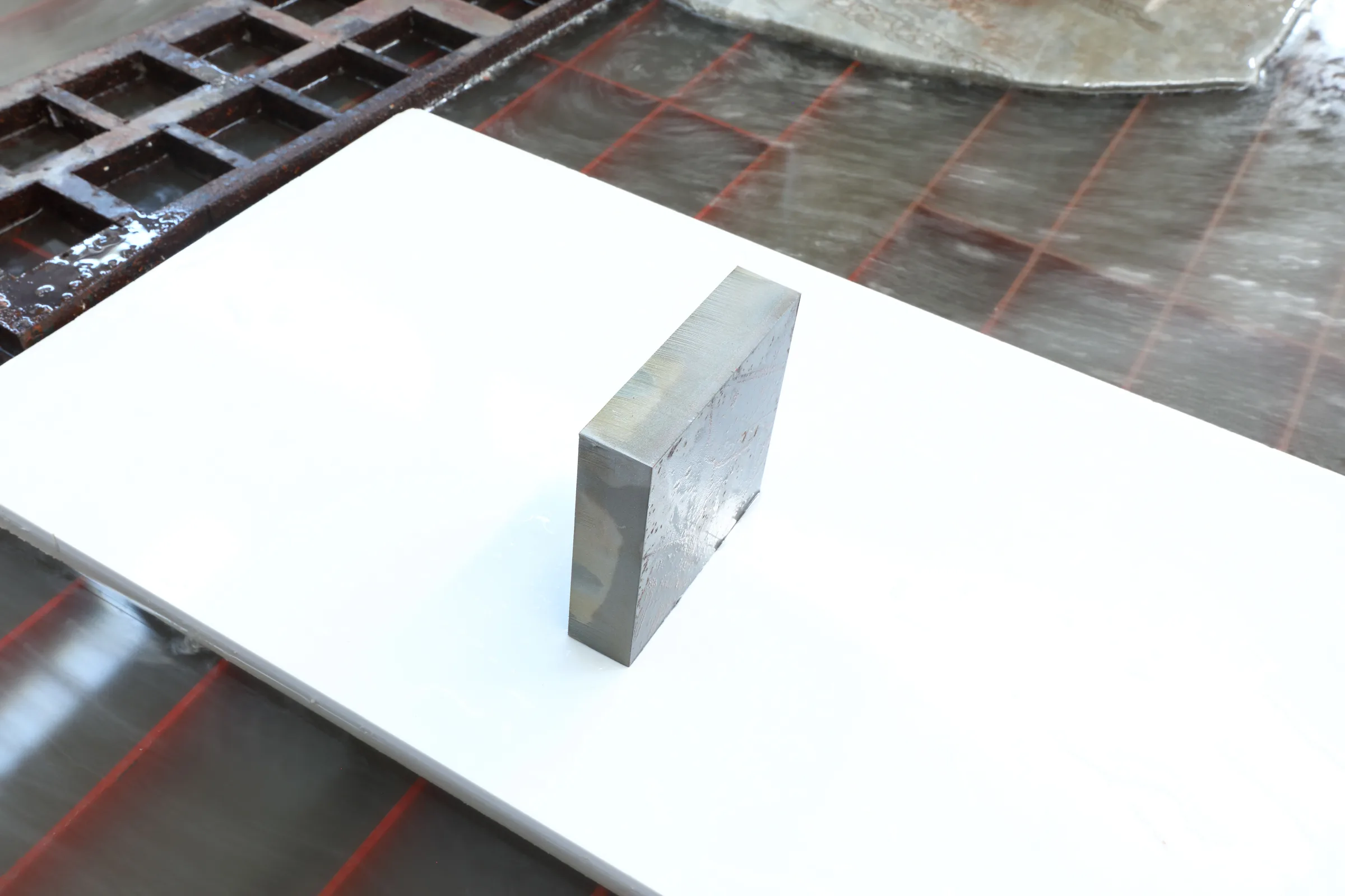 Metal & production parts — waterjet cut